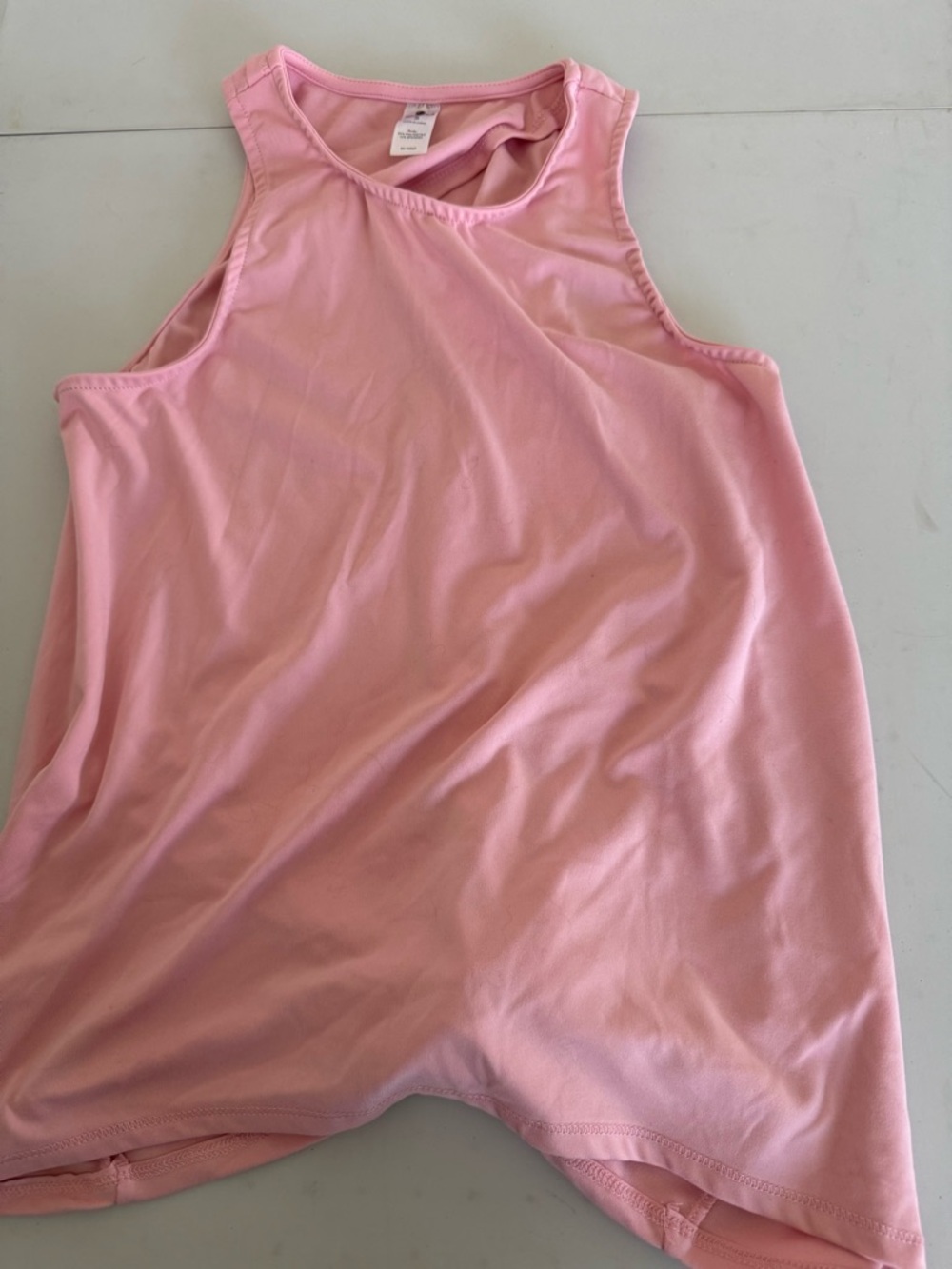 Yogalicious Soft Pink Sleeveless Romper